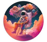 Weltraum-Astronauten-Puzzle für Erwachsene, 1000 Teile, Kartonpuzzle, ideal als Dekoration für Zuhause und Büro, perfektes Geschenk zum Geburtstag, 1000 Teile (67,5x67,5cm)