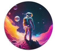 Weltraum-Astronauten-Puzzle für Erwachsene, 1000-teiliges Papierpuzzle, Weihnachtsgeschenk für Teenager, Stressabbau, cooles einzigartiges Geschenk für die Familie, 1000 Teile (67,5x67,5cm)