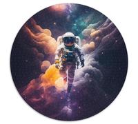 Weltraum-Astronauten-Puzzle für Erwachsene, 1000-teiliges Papppuzzle für Teenager und Familienspaß, perfektes Weihnachtsgeschenk, 1000 Teile (67,5x67,5cm)