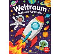 Weltraum-Malbuch für Kinder ab 4: Ausmalspaß im Weltraum