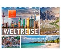 Weltreise - das Abenteuer erwartet Dich (Wandkalender 2027 DIN A3 quer), CALVEND