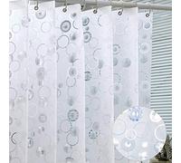 WELTRXE WEIFENG - Tenda da doccia a prova di muffa, impermeabile, antibatterica, senza cloro, per doccia e vasca da bagno, 183 x 183 cm, stile 3