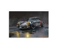 WELTS Poster per auto sportive per Porsche 930 911 Turbo S Supercar pittura decorativa su tela da parete e decorazione per camera da letto per famiglie, 40 x 60 cm