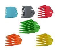 WELURE Set di 6 protezioni per tagliacapelli compatibili con modelli Wa-hl MC2 MC3 multiuso 79607, multicolore
