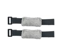 WELWIK 2 pezzi Smorzatori per corde per chitarra basso, regolabili, in velluto nero, accessori per strumenti musicali