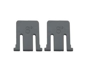 WELWIK 2PCS Sostituzione Tastiera Del Computer Cavalletto Staffa Supporto Piede Pad Accessorio Tastiera Cavalletto Parti di Riparazione per Computer Tastiera Wireless Sostituzione K270 K260 K275 K200