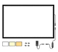 WELZK 7000+ Lux A1 - Tampone luminoso per pittura con diamanti, scatola luminosa extra large in 3 colori con adattatore UL. 10 livelli/attenuazione continua per tracciare, disegno, ecc