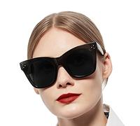 WEMOOTANTS Occhiali da sole da lettura oversize per le donne 3.00 Cat Eey Sun Occhiali da lettura Protezione UV Lettori grandi 1.0 1.25 1.5 1.75 2.0 2.25 2.5 2.75 3.0 Nero 300