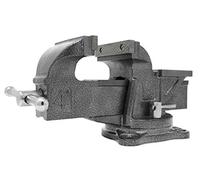 WEN BV454 - Morsa da banco in ghisa resistente, con base girevole, 10,2 cm