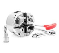 WEN LA4275 - Mandrino autocentrante per tornio a 4 ganasce da 2,75", con filettatura da 2,75 x 8TPI