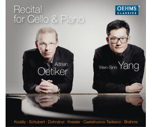 Wen-Sinn Yang Recital for Cello & Piano (CD) Album