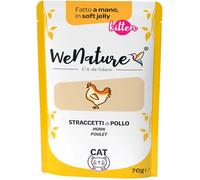 Wenature Gatto Busta In Jelly Kitten Straccetti Di Pollo 70 Gr