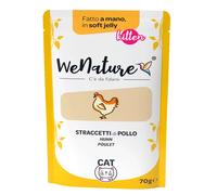 WENATURE GATTO BUSTA IN JELLY KITTEN STRACCETTI DI POLLO 70 GR
