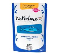 WENATURE GATTO BUSTA IN JELLY KITTEN TRANCETTI DI TONNO 70 GR