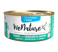 WENATURE GATTO LATTINA IN ACQUA DI COTTURA ADULTO TONNO & VERDURE AL VAPORE 85 GR
