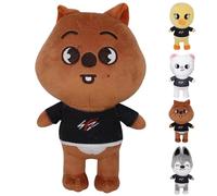 WENAUANG Peluche Sk zoo, Peluche Skzoo Degli Stray, Simpatico Peluches a Forma di Cartone Animato (25 cm), Regalo di Compleanno per Bambini e Fan, Dimpatico Oggetto da Collezione per i fan