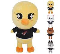 WENAUANG Peluche Sk zoo, Peluche Skzoo Degli Stray, Simpatico Peluches a Forma di Cartone Animato (25 cm), Regalo di Compleanno per Bambini e Fan, Dimpatico Oggetto da Collezione per i fan