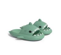 WenBaby Ciabatte Squalo Estive Donna Uomo Pantofole da Bagno Comode Ciabatta da Doccia Antiscivolo Sandali da Spiaggia e Piscina a Punta Aperta Shark Slides Slippers, alla moda, per interni ed esterni