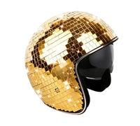 Wenbones Cappello Ball Disco, cappello a specchio da discoteca, caschi da Discoteca Vetro Specchio Glitterato, Splendidi caschi per DJ,Festa, Danza