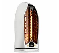 Wenbones Riscaldatore elettrico portatile da 1200 W con tecnologia di riscaldamento in ceramica PTC, oscillazione (70° scuota), 3 timer (4H/8H/12H), lampada da comodino, protezione antiribaltamento