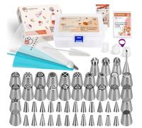 Wenburg Magic Cake Set di decorazioni per torte 100 pezzi sacchetti spray bec...