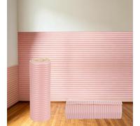 Wenceda 40 x 200 cm, morbida imbottitura rosa da parete per bambini, stacca e attacca la testiera per autismo, sala giochi, cameretta dei bambini, pannelli da parete 3D anti collisione