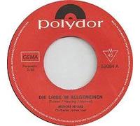 WENCKE MYHRE - Die Liebe im Allgemeinen/Ich weiss, daß wir uns wiederseh´n (7" Vinyl Single)(1968)(Polydor 53084)