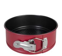 wenco Mini stampo per saltare, diametro 18 cm, ideale per torte piccole, rivestimento antiaderente di alta qualità, realizzato in acciaio resistente, resistente al calore, rosso elegante, facile da