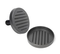 wenco Pressa per hamburger, 12 x 2 cm, in alluminio, con materiale antiaderente, hamburger anche per hamburger vegani, antracite