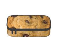 WenDang Borsa multifunzionale per cancelleria con biscotti al cioccolato, adatta per viaggi, forniture per ufficio, trucchi e organizzazione della scrivania