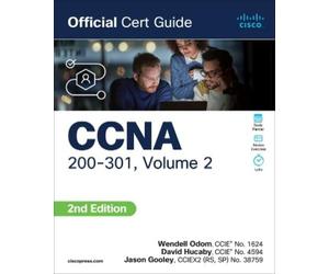 Wendell Odom Jason Gooley David CCNA 200-301 Official Cert Guide, V (Tascabile)