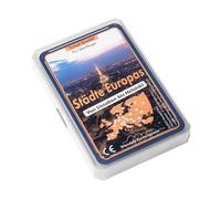Wendels Kartenspiele Città d'Europa Trump Quartetto gioco di viaggio | Regalo per i fan del fiume città, Colore: rosso