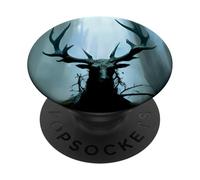 Wendigo nella nebbia PopSockets PopGrip Adesivo