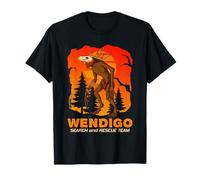 Wendigo Search And Research Team Folklore Criptozoologia Maglietta