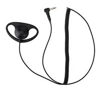 Wendry Auricolari per walkie talkie, jack da 3,5 mm tipo D-Shell per radio Motorola ICOM Kenwood, tappi per le orecchie con cancellazione del rumore