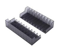 Wendry Scaffale di stoccaggio per CD per 2 PCS, Alta qualità Custodia per Scheda di Gioco di Grande capacità, Resistente alla corrosione Supporto per CD di archiviazione per /