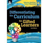 Wendy Conklin Differentiating the Curriculum for Gifted Learners (Tascabile)