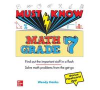 Wendy Hanks Must Know Math Grade 7 (Tascabile)