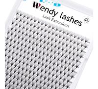 WENDY LASHES Ciuffetti Premade 12D Volume Russo 0,07mm D Curva 9-16mm