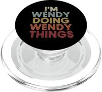 Wendy Name Wendy Personalized Name First Given PopSockets PopGrip per MagSafe