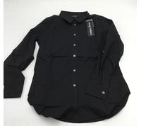 Wendy Williams Camicia A Maniche Lunghe Da Donna, Nera, Piccola