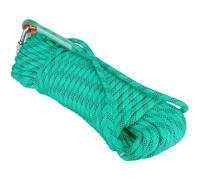 WENFEN Corda da Arrampicata, Corda in Nylon for Esterni Lunghezza 10m-200m Diametro 8MM/26FT statica for for Esercizi Indoor all'aperto (Colore: Blu, Dimensioni: 8 mm * 40 m)(Green,8mm*140m)