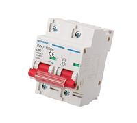 Wengart Interruttore di CC,dc500V D80A Interruttore automatico di protezione del circuito CC Montaggio su guida DIN da 35 mm