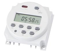 Wengart Interruttore timer,relè orario programmabile settimanalmente,display LCD digitale CN101,AC230V 1M~168H,controllo manuale/automatico,adattabile a una varietà di attività di temporizzazione