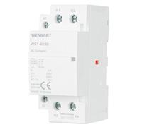 Wengart Silent Series AC Contactor WCT-32, 2NC AC230V 32A, White for a Quieter home, Energy Efficient, Long-Lasting, Small and Fully Accessorized for Appliance and Motor Loads