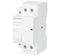 Wengart Silent Series AC Contactor WCT-32, 2NO AC230V 32A, White for a Quieter Home, Energy Efficient, Long Lasting, Small and Fully Accessorized for Appliance and Motor Loads