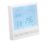 Wengart Termostato elettrico digitale WG902,AC230V,20A,Programmazione settimanale, display a grande schermo, utilizzato per il controllo della temperatura degli apparecchi di riscaldamento elettrico