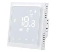 Wengart Termostato WiFi per riscaldamento a pavimento dell'acqua WG611, max 3 A, programmabile, compatibile con controllo vocale Google e Alexa