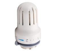Wengart Testina Termostatica WG4006,M30 x 1,5,Testa di controllo della Temperatura del Sistema di Riscaldamento,Valvola per Radiatore per ufficio e casa,Bianca