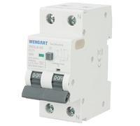 Wengat WGL8-80, interruttore a corrente residua, tipo A, 6kA, AC230V 25A, 1P+N, 30mA, Spegnimento a un pulsante, protezione completa per dispositivi elettrici